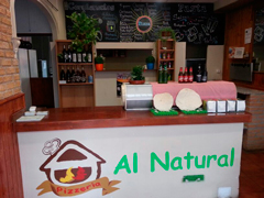 Al Natural, pizzas artesanas y ecológicas al alcance de todos los públicos