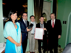 Berolina España recibe el premio al mejor Europartner 2013