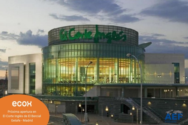 ECOX4D5D abre nuevo centro  en El Corte Inglés de El Bercial, Getafe