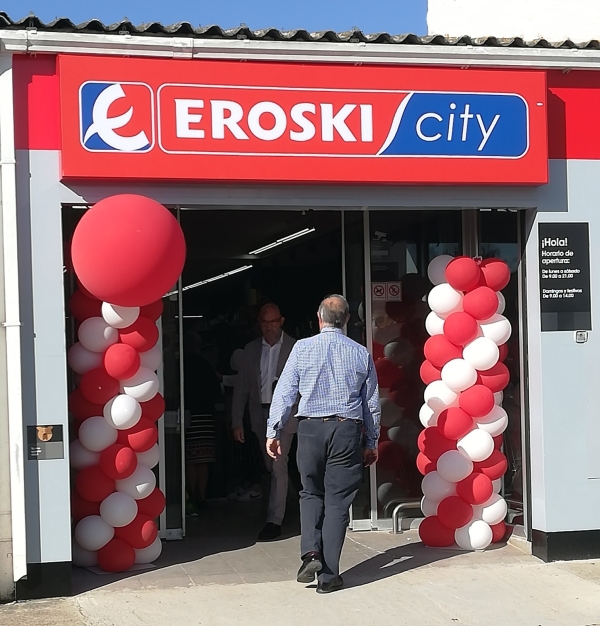 Eroski inaugura un nuevo supermercado franquiciado en la localidad Navarra de Ribaforada