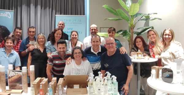 Alpematic experiencias olfativas, celebra una convención con sus franquiciados en Barcelona.