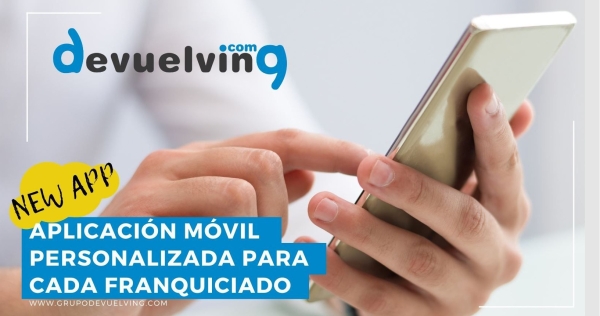 Nuevo servicio App para centro comercial online de Devuelving.