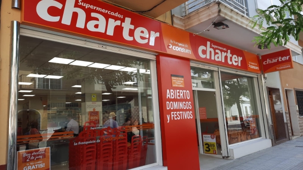 Charter abre siete supermercados en dos meses  en Valencia, Castellón, Barcelona y Cuenca