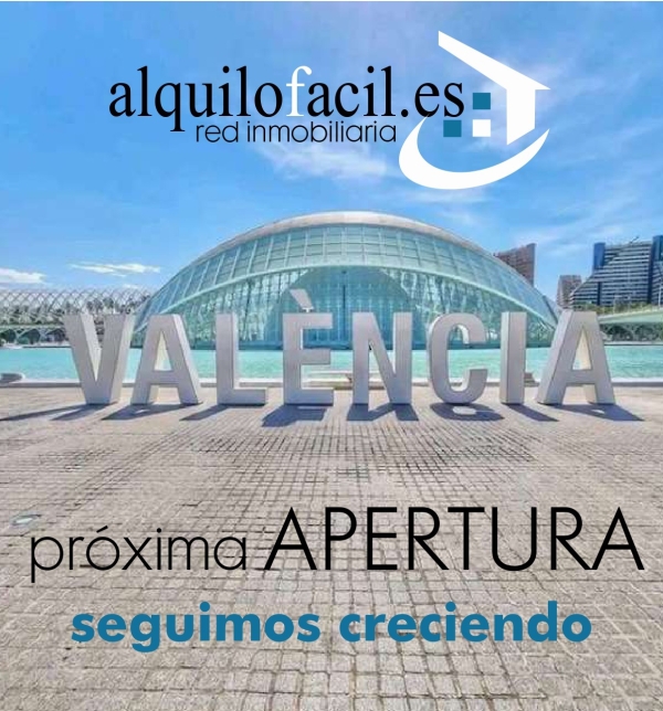 Nueva apertura de franquicia Alquilofacil en Valencia.