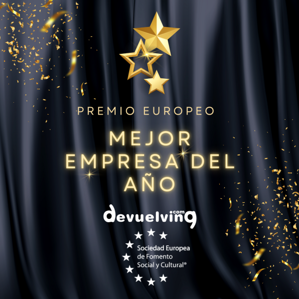 Devuelving Candidata al Premio Europeo Empresa del Año 2022