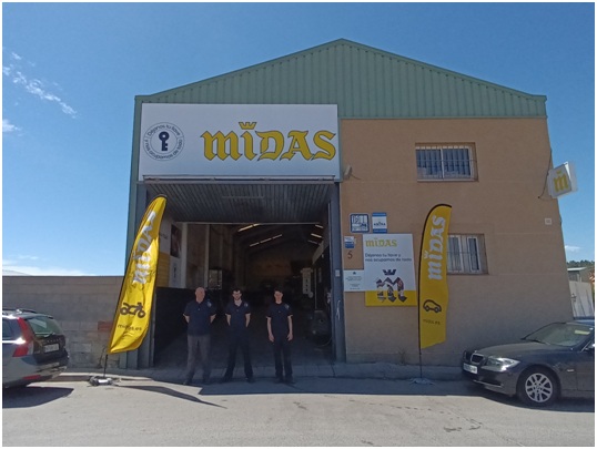 Midas abre un nuevo taller de coches en El Molar
