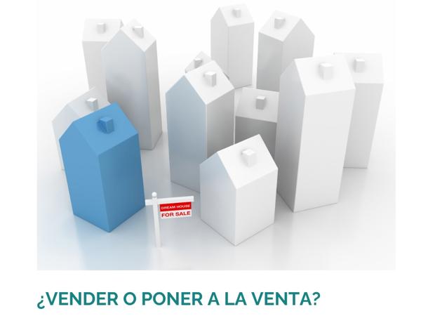 ¿Sabías que hay una gran diferencia entre vender y simplemente poner a la venta tu propiedad?