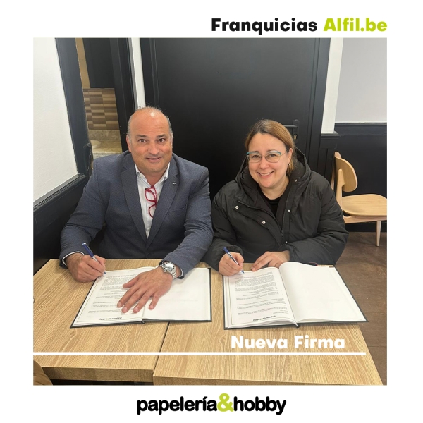 ¡Alfil.be Papelería & Hobby llega a Horta, Barcelona, con una Gran Firma!