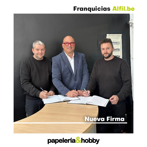 Éxito en la nueva firma de la franquicia Alfil.be, Papelería&Hobby en Talavera de la Reina.