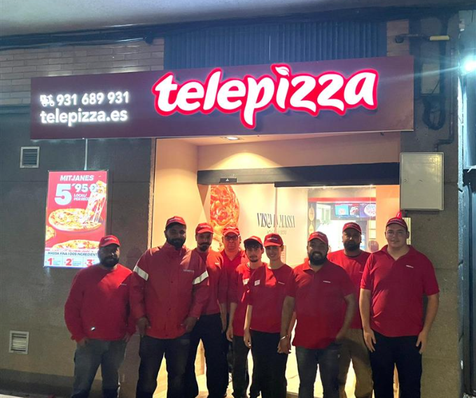 La franquicia Telepizza amplía su red de restaurantes con una nueva apertura en Molins de Rei
