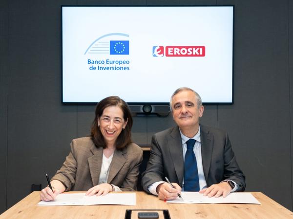 El Bei y  franquicias Eroski firman un préstamo de 40 millones de euros para impulsar la innovación tecnológica y eficiencia energética de sus establecimientos