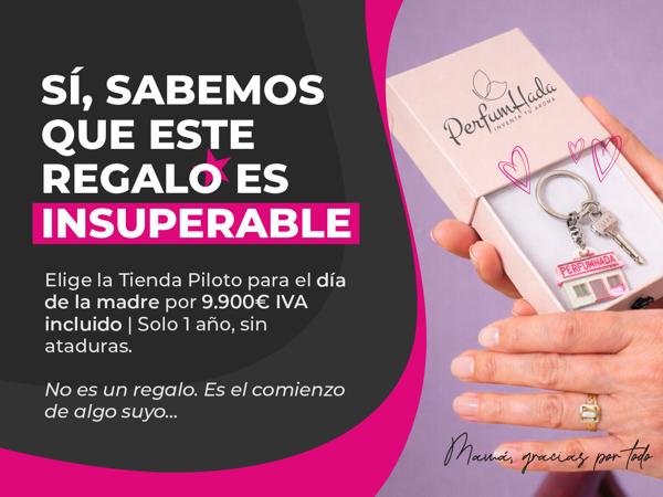 Perfumhada propone regalar una tienda este Día de la Madre con su modelo Tienda Piloto