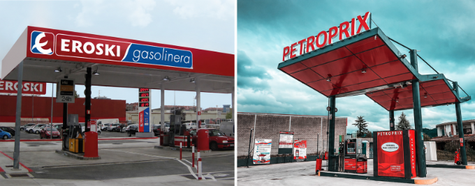 La franquicia Grupo Eroski acuerda la venta de su negocio de gasolineras a Petroprix